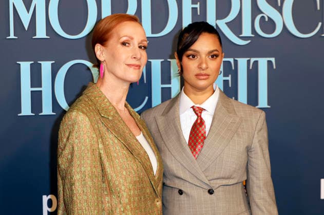 Nicole Beutler und Taneshia Abt bei der Premiere des Amazon Prime Video-Films Fabian und die mörderische Hochzeit im Cinenova. Köln, 30.01.2026