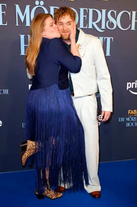 Gisa Flake und Knud Riepen bei der Premiere des Amazon Prime Video-Films Fabian und die mörderische Hochzeit im Cinenova. Köln, 30.01.2026