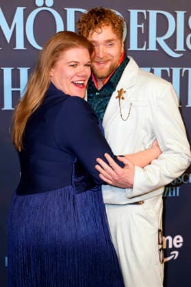 Gisa Flake und Knud Riepen bei der Premiere des Amazon Prime Video-Films Fabian und die mörderische Hochzeit im Cinenova. Köln, 30.01.2026
