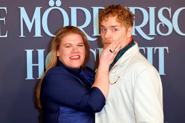 Gisa Flake und Knud Riepen bei der Premiere des Amazon Prime Video-Films Fabian und die mörderische Hochzeit im Cinenova. Köln, 30.01.2026