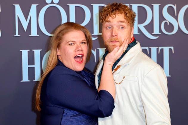 Gisa Flake und Knud Riepen bei der Premiere des Amazon Prime Video-Films Fabian und die mörderische Hochzeit im Cinenova. Köln, 30.01.2026