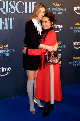 Marta Kizyma und Barbara Philipp bei der Premiere des Amazon Prime Video-Films Fabian und die mörderische Hochzeit im Cinenova. Köln, 30.01.2026