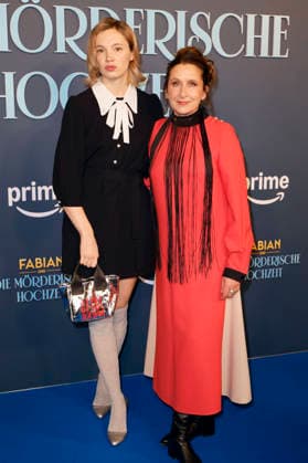 Marta Kizyma und Barbara Philipp bei der Premiere des Amazon Prime Video-Films Fabian und die mörderische Hochzeit im Cinenova. Köln, 30.01.2026