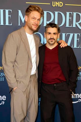 Frederic Heidorn und Daniel Rodic bei der Premiere des Amazon Prime Video-Films Fabian und die mörderische Hochzeit im Cinenova. Köln, 30.01.2026