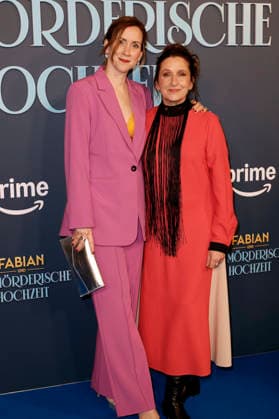 Lena Dörrie und Barbara Philipp bei der Premiere des Amazon Prime Video-Films Fabian und die mörderische Hochzeit im Cinenova. Köln, 30.01.2026