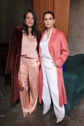 30.01.2026, Bettina Zimmermann und Anja Kling zur Marc Cain Fashion Show, Funkhaus Berlin, Berlin, Berlin Berlin