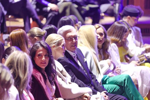 First row zur Marc Cain Fashion Show, Funkhaus Berlin, Berlin, Berlin Berlin