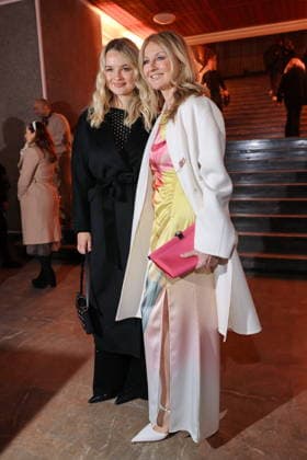 30.01.2026, Nele Roeffen und Frauke Ludowig zur Marc Cain Fashion Show, Funkhaus Berlin, Berlin, Berlin Berlin