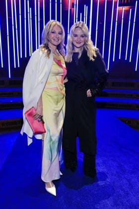 30.01.2026, Frauke Ludowig und Nele Roeffen zur Marc Cain Fashion Show, Funkhaus Berlin, Berlin, Berlin Berlin