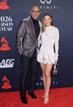 MusiCares 2026 Person of the Year Gala - Los Angeles, USA LOS ANGELES, USA. January 30, 2026: Harvey Mason Jr., CEO of The Recording Academy & Britt Mason at the MusiCares 2026 Person of the Year Gala. Los Angeles CA USA  Copyright: xPaulxSmith Featureflashx
