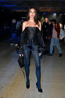 Celine Bethmann bei der Kilian Kerner Fashion Show auf der Berlin Fashion Week A W 2026 im NLND Neuland Berlin. Berlin, 30.01.2026