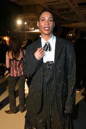 Annabelle Mandeng bei der Kilian Kerner Fashion Show auf der Berlin Fashion Week A W 2026 im NLND Neuland Berlin. Berlin, 30.01.2026
