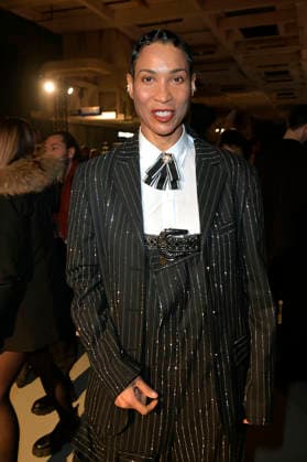 Annabelle Mandeng bei der Kilian Kerner Fashion Show auf der Berlin Fashion Week A W 2026 im NLND Neuland Berlin. Berlin, 30.01.2026