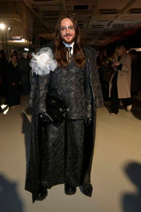 Riccardo Simonetti bei der Kilian Kerner Fashion Show auf der Berlin Fashion Week A W 2026 im NLND Neuland Berlin. Berlin, 30.01.2026