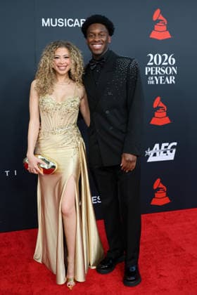 USA - MusiCares Person of the Year Event IHO Mariah Carey - Los Angeles LOS ANGELES - JAN 30: Malia Young, JaMal Howard at the MusiCares Person of the Year Event IHO Mariah Carey at the LA Convention Center on January 30, 2026 in Los Angeles, CA Los Angeles CA USA  Copyright: xHPAx xHutchinsxPhotox