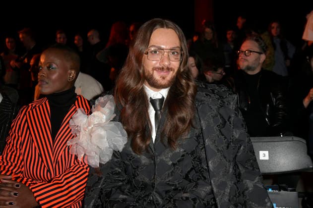 Florence Kasumba und Riccardo Simonetti bei der Kilian Kerner Fashion Show auf der Berlin Fashion Week A W 2026 im NLND Neuland Berlin. Berlin, 30.01.2026
