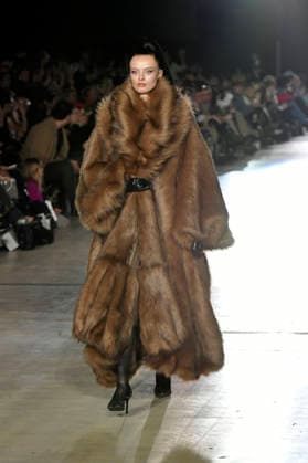 Model bei der Kilian Kerner Fashion Show auf der Berlin Fashion Week A W 2026 im NLND Neuland Berlin. Berlin, 30.01.2026