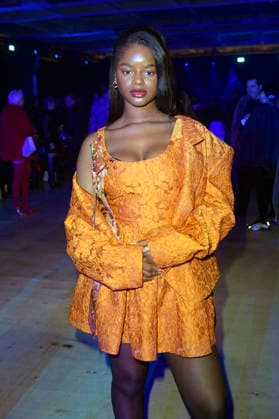 Melodie Simina bei der Danny Reinke Fashion Show auf der Berlin Fashion Week A W 2026 im NLND Neuland Berlin. Berlin, 30.01.2026