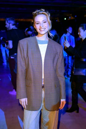 Esther Graf bei der Danny Reinke Fashion Show auf der Berlin Fashion Week A W 2026 im NLND Neuland Berlin. Berlin, 30.01.2026
