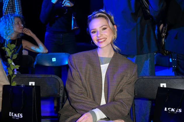 Esther Graf bei der Danny Reinke Fashion Show auf der Berlin Fashion Week A W 2026 im NLND Neuland Berlin. Berlin, 30.01.2026