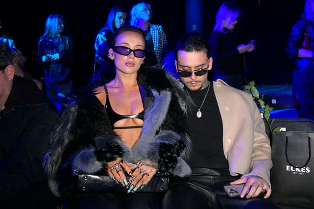 Alicia Costa Pinheiro und Chacho bei der Danny Reinke Fashion Show auf der Berlin Fashion Week A W 2026 im NLND Neuland Berlin. Berlin, 30.01.2026