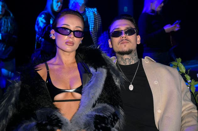 Alicia Costa Pinheiro und Chacho bei der Danny Reinke Fashion Show auf der Berlin Fashion Week A W 2026 im NLND Neuland Berlin. Berlin, 30.01.2026