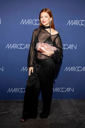 Ada Fijal zu Gast auf dem roten Teppich bei der Marc Cain Fashion Show Echo of now im Funkhaus Berlin am 30.01.2028 Berlin Deutschland