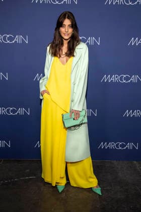 Marvy Rieder zu Gast auf dem roten Teppich bei der Marc Cain Fashion Show Echo of now im Funkhaus Berlin am 30.01.2028 Berlin Deutschland