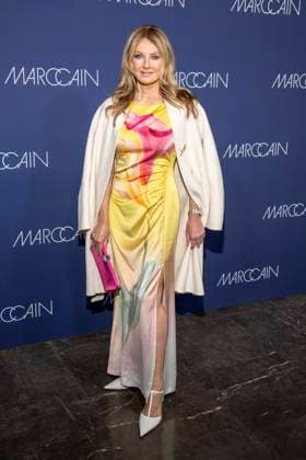 Frauke Ludowig zu Gast auf dem roten Teppich bei der Marc Cain Fashion Show Echo of now im Funkhaus Berlin am 30.01.2028 Berlin Deutschland