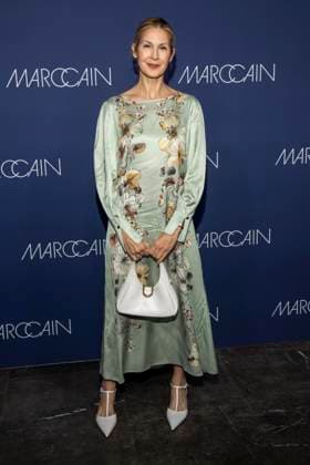 Kelly Rutherford zu Gast auf dem roten Teppich bei der Marc Cain Fashion Show Echo of now im Funkhaus Berlin am 30.01.2028 Berlin Deutschland