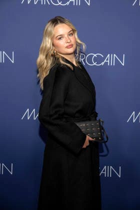 Nele Ludowig Roeffen zu Gast auf dem roten Teppich bei der Marc Cain Fashion Show Echo of now im Funkhaus Berlin am 30.01.2028 Berlin Deutschland