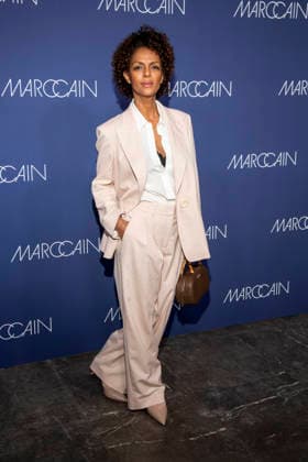 Dennenesch Zoude Hosenanzug zu Gast auf dem roten Teppich bei der Marc Cain Fashion Show Echo of now im Funkhaus Berlin am 30.01.2028 Berlin Deutschland