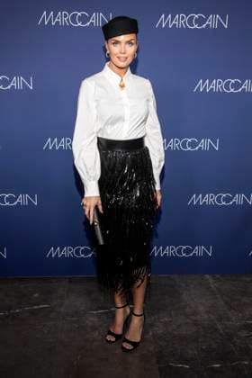 Kim Feenstra zu Gast auf dem roten Teppich bei der Marc Cain Fashion Show Echo of now im Funkhaus Berlin am 30.01.2028 Berlin Deutschland