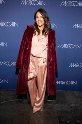 Bettina Zimmermann Schauspielerin zu Gast auf dem roten Teppich bei der Marc Cain Fashion Show Echo of now im Funkhaus Berlin am 30.01.2028 Berlin Deutschland