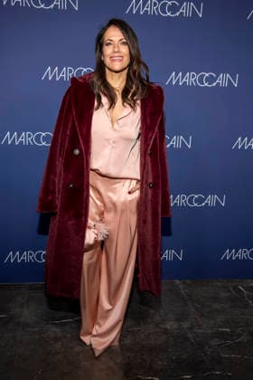Bettina Zimmermann Schauspielerin zu Gast auf dem roten Teppich bei der Marc Cain Fashion Show Echo of now im Funkhaus Berlin am 30.01.2028 Berlin Deutschland