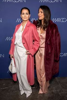 Anja Kling und Bettina Zimmermann zu Gast auf dem roten Teppich bei der Marc Cain Fashion Show Echo of now im Funkhaus Berlin am 30.01.2028 Berlin Deutschland