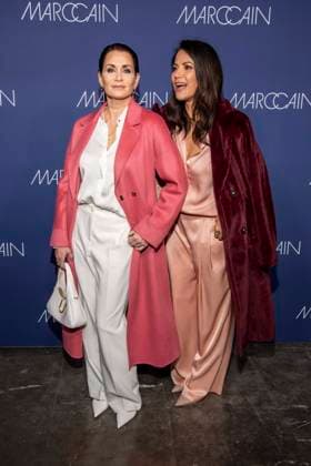 Anja Kling und Bettina Zimmermann zu Gast auf dem roten Teppich bei der Marc Cain Fashion Show Echo of now im Funkhaus Berlin am 30.01.2028 Berlin Deutschland