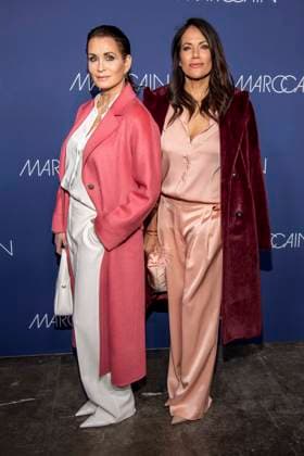 Anja Kling und Bettina Zimmermann zu Gast auf dem roten Teppich bei der Marc Cain Fashion Show Echo of now im Funkhaus Berlin am 30.01.2028 Berlin Deutschland