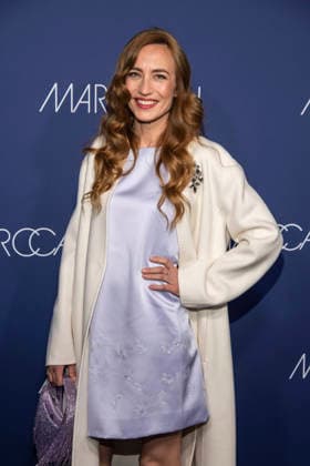 Elizabeth Jagger zu Gast auf dem roten Teppich bei der Marc Cain Fashion Show Echo of now im Funkhaus Berlin am 30.01.2028 Berlin Deutschland