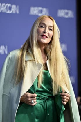 Jerry Hall bei der Marc Cain fashion show Echo Of Now im Funkhaus Berlin in Berlin am 30.01.2026