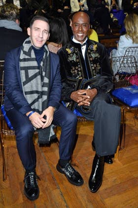 Marcel Remus und Bruce Darnell bei der Marc Cain fashion show Echo Of Now im Funkhaus Berlin in Berlin am 30.01.2026