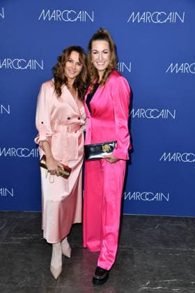 Monika Sozanska und Denise Schindler bei der Marc Cain fashion show Echo Of Now im Funkhaus Berlin in Berlin am 30.01.2026