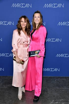 Denise Schindler und Monika Sozanska bei der Marc Cain fashion show Echo Of Now im Funkhaus Berlin in Berlin am 30.01.2026