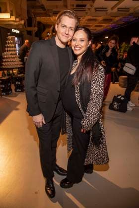 Johannes Heinrichs und Nadja Jo Klapper zu Gast bei Danny Reinke auf der Berlin Fashion Week Autumn Winter 2026 im NLND Berlin am 30.01.2026 Berlin Deutschland