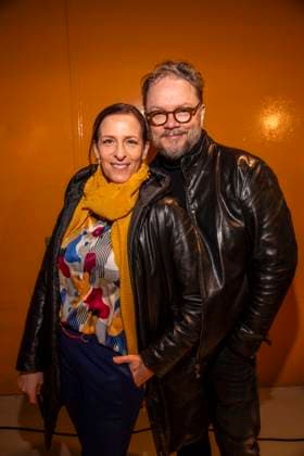 Ulrike Frank und Marc Schubring zu Gast bei Danny Reinke auf der Berlin Fashion Week Autumn Winter 2026 im NLND Berlin am 30.01.2026 Berlin Deutschland
