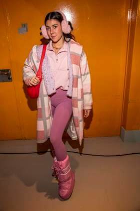 Anastasia Barner zu Gast bei Danny Reinke auf der Berlin Fashion Week Autumn Winter 2026 im NLND Berlin am 30.01.2026 Berlin Deutschland