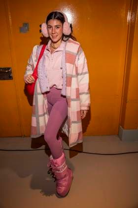 Anastasia Barner zu Gast bei Danny Reinke auf der Berlin Fashion Week Autumn Winter 2026 im NLND Berlin am 30.01.2026 Berlin Deutschland