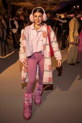 Anastasia Barner zu Gast bei Danny Reinke auf der Berlin Fashion Week Autumn Winter 2026 im NLND Berlin am 30.01.2026 Berlin Deutschland