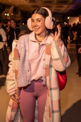 Anastasia Barner zu Gast bei Danny Reinke auf der Berlin Fashion Week Autumn Winter 2026 im NLND Berlin am 30.01.2026 Berlin Deutschland