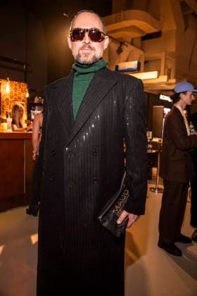 Marcel Ostertag zu Gast bei Danny Reinke auf der Berlin Fashion Week Autumn Winter 2026 im NLND Berlin am 30.01.2026 Berlin Deutschland